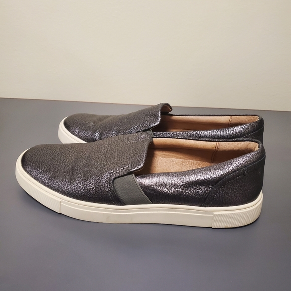 Frye Ivy  Gold Mule Slip On Loafers Women's Sz 8.5 - Picture 1 of 6